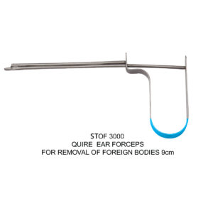 QUIRE EAR FORCEPS FOR REMOVAL OF FOREGIN
